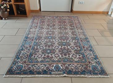 Tappeto persiano Kashan epoca 1920 cm 204 x 135