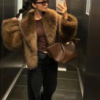 Cappotto di Pelliccia Sintetica da Donna Giacca