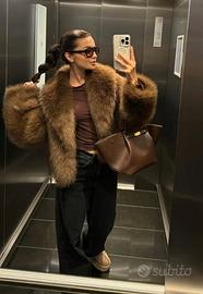 Cappotto di Pelliccia Sintetica da Donna Giacca