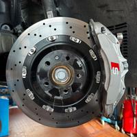 Impianto frenante 6 pompanti per audi