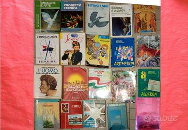 Libri scolastici vari per ragazzi, e altri