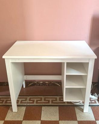 Scrivania IKEA BRUSALI bianca