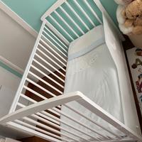 Lettino-Culla Neonato 120x60 cm Trasformabile