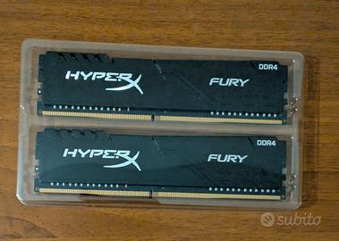 RAM HyperX Fury 2x8 GB, DDR4, 3600 MHz