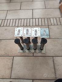 Piedi in ferro rialzo mobili librerie