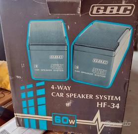 Altoparlanti auto vintage GBC