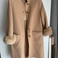 Cappotto donna in lana col cammello tg 42-44