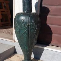 Antico  grande vaso terracotta patinato