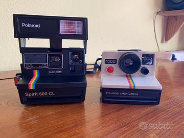 2 Macchine Fotografiche Polaroid anni 80/90