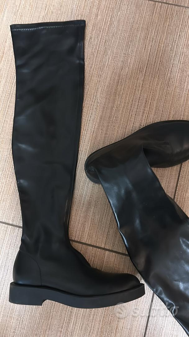 Stivali rossi alti zara deals