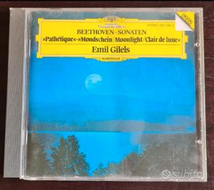 CD Gilels Beethoven Sonaten Deutsche Grammophon