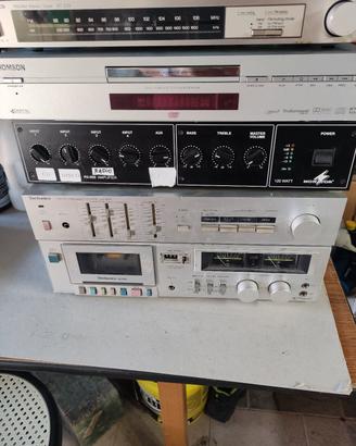 impianto stereo technics 