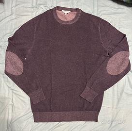 Maglione conbipel blu tg M