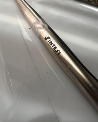 Manubrio SINTESI colorTitanio vintage MTB 1993