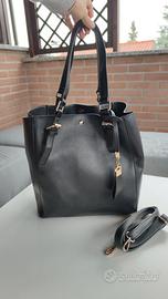 Borsa donna similpelle nera