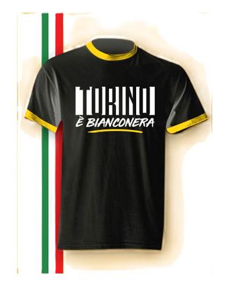 Maglietta T-shirt Juventus Torino è Bianconera - M