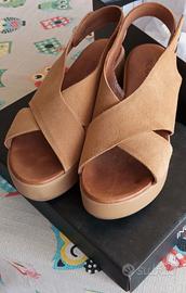 Scarpe  INUOVO camoscio Donna Coconut