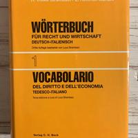 VOCABOLARIO DEL DIRITTO E DELL'ECONOMIA TEDESCO IT