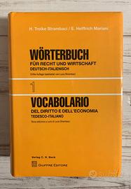 VOCABOLARIO DEL DIRITTO E DELL'ECONOMIA TEDESCO IT