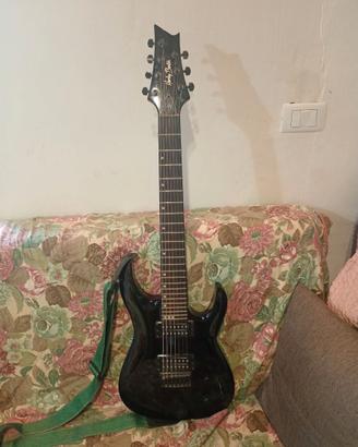 Harley Benton R-457 chitarra a 7 corde
