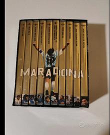 Cofanetto con 10 Dvd Diego Armando Maradona 