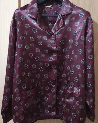 camicia da camera vintage seta 100/100