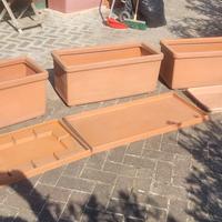 Fioriere vasi SERRALUNGA 1825 art. 808 millerighe