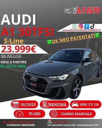 Audi A1 SPB 30 TFSI S line edition