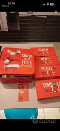 Coca cola giochi da tavolo da collezzione