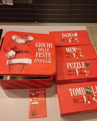 Coca cola giochi da tavolo da collezzione
