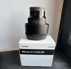 Sigma Art 85mm f/1.4 DG DN obiettivo Sony e-mount