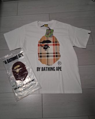 bapex burberry t shirt