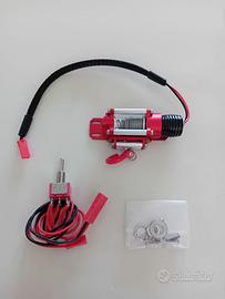 Verricello Elettrico Metallo Crawler Scaler AutoRc