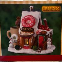 Lemax Casetta natalizia Duoley's Donuts & Coffeee