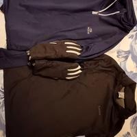 2 maglia termica e guanti sci 10-12 anni