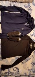 2 maglia termica e guanti sci 10-12 anni