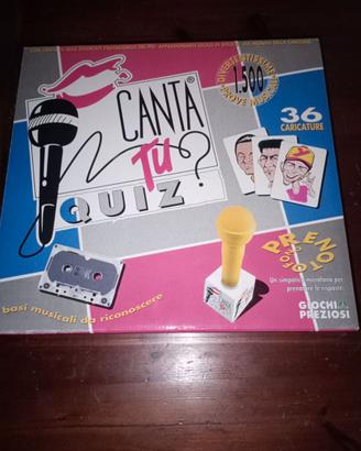 Gioco vintage da collezione CANTA TU