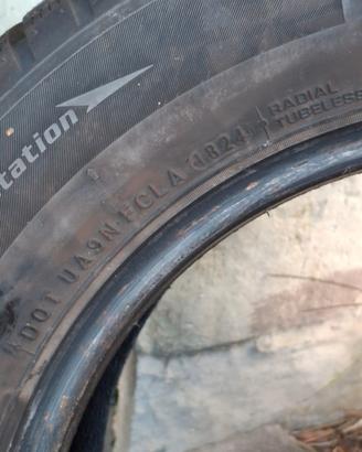 Gomme invernali Nexen + cerchi in ferro a parte