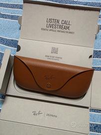 Rayban meta wayfarer.  