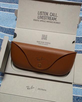 Rayban meta wayfarer.  