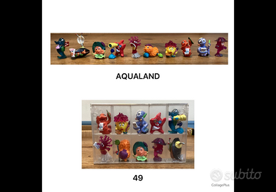 AQUALAND Serie sorpresine kinder lotto