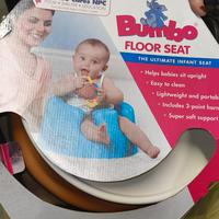 Bumbo floor seat + tray