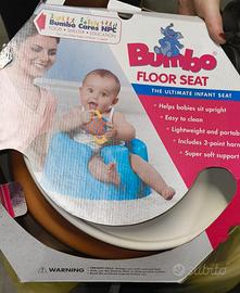 Bumbo floor seat + tray