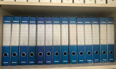 Lotto 14 raccoglitori Dox Esselte Blu