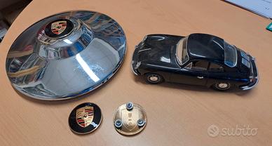 Emblema coppe ruota Porsche 356 A T2 B T6 e T6