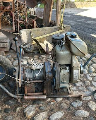 Aradel / argano  motore