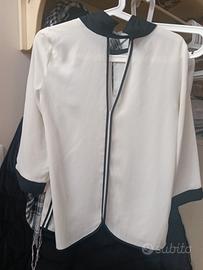 camicetta zara bicolore