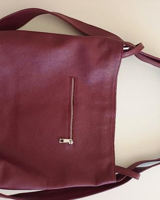 Borsa/zaino in pelle