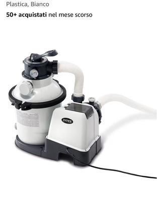 Intex Pompa filtro 5700 l/h flusso acqua