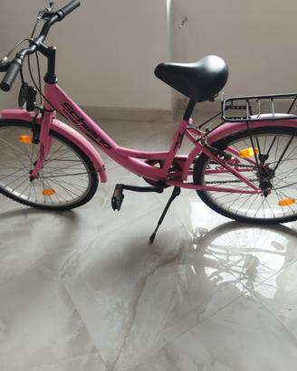 Bici da donna marca schiano colore rosa